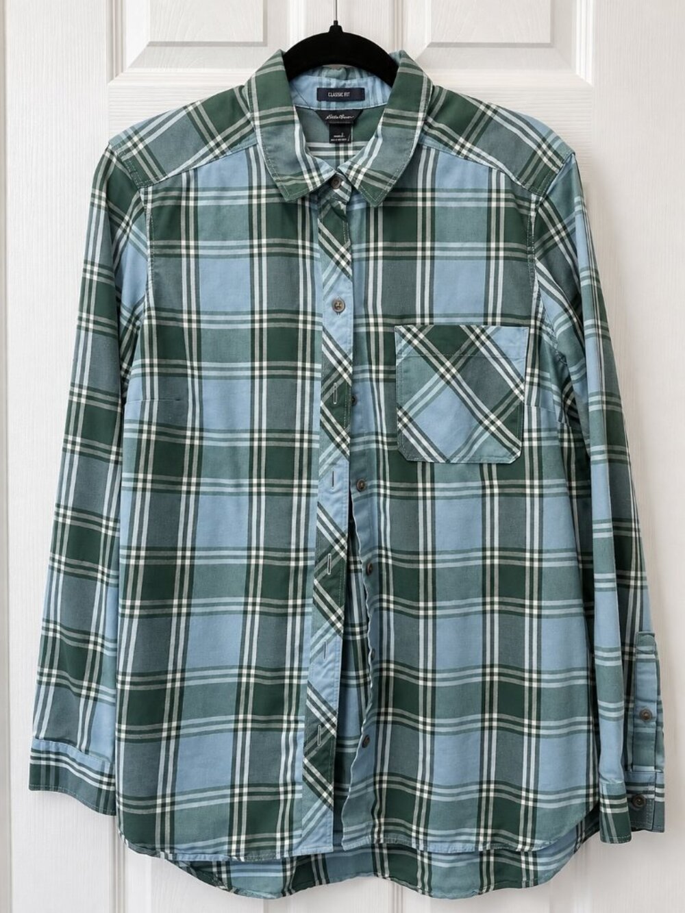 Eddie Bauer button down shirt, women's